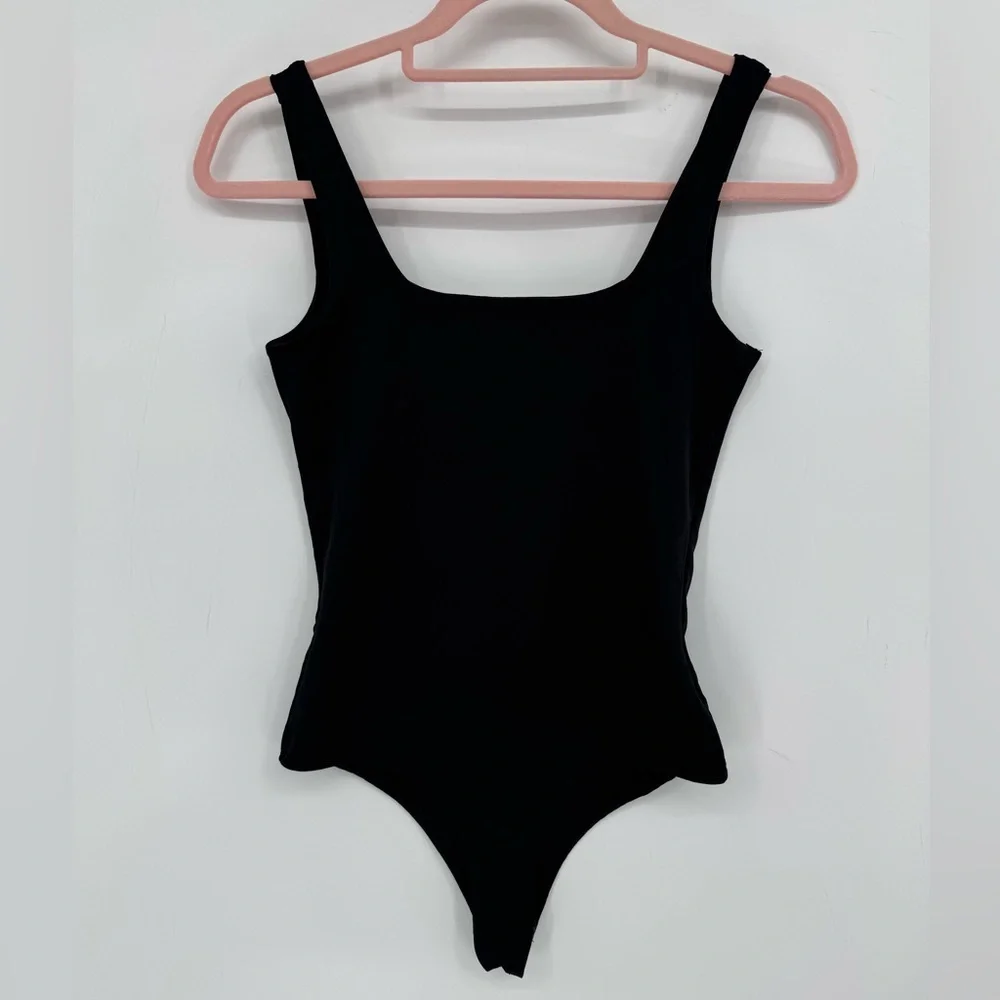 Live In The Moment Women's Black Bodysuit Size Small